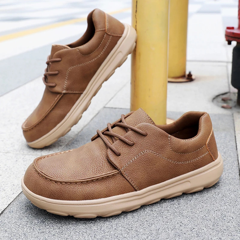 Mens casual leather shoes Genuine Leather Mens Casual Shoes Summer Men Shoes handmade Leather Men Loafers 251013