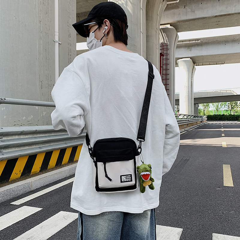 Designer Bag 2025 New Men's Small Crossbody Bag Trendy Brand Phone Crossbody Bag Ins Style Functional Japanese Luxury Bag Crossbody Backpack Casu