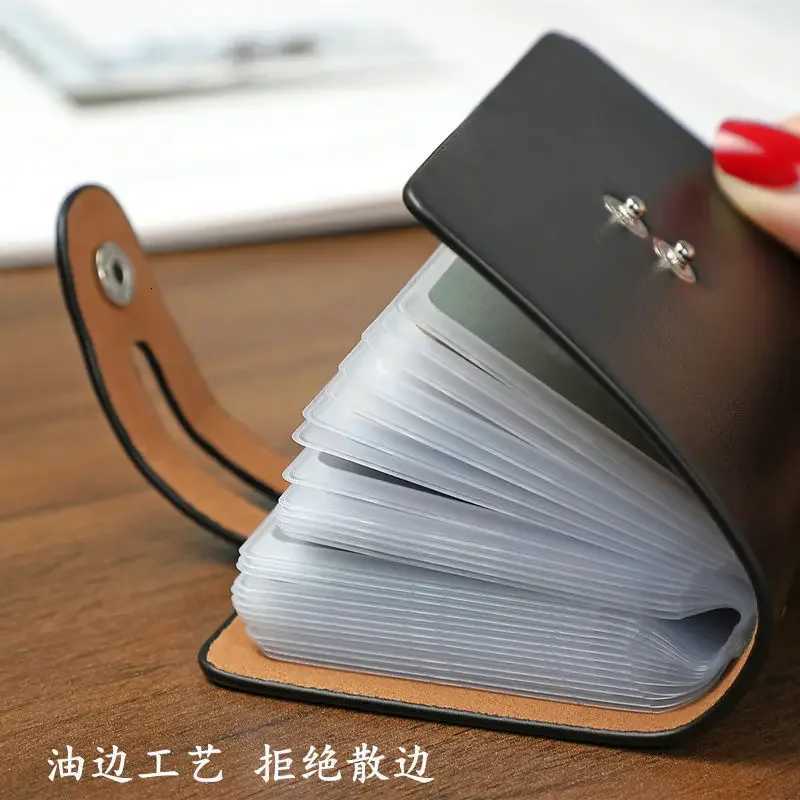 Antitheft Swipe Antimagnetic Mens and Womens Largecapacity MultiCard Business Shielding Card HolderW251017