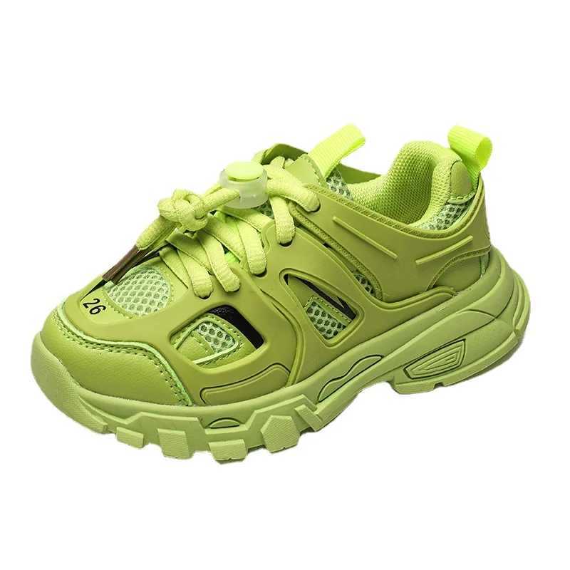 Children Sneakers Boys Fashion Sport Style Dad Shoes Girls Candy Color Nonslip Sneakers Size 2338T251017