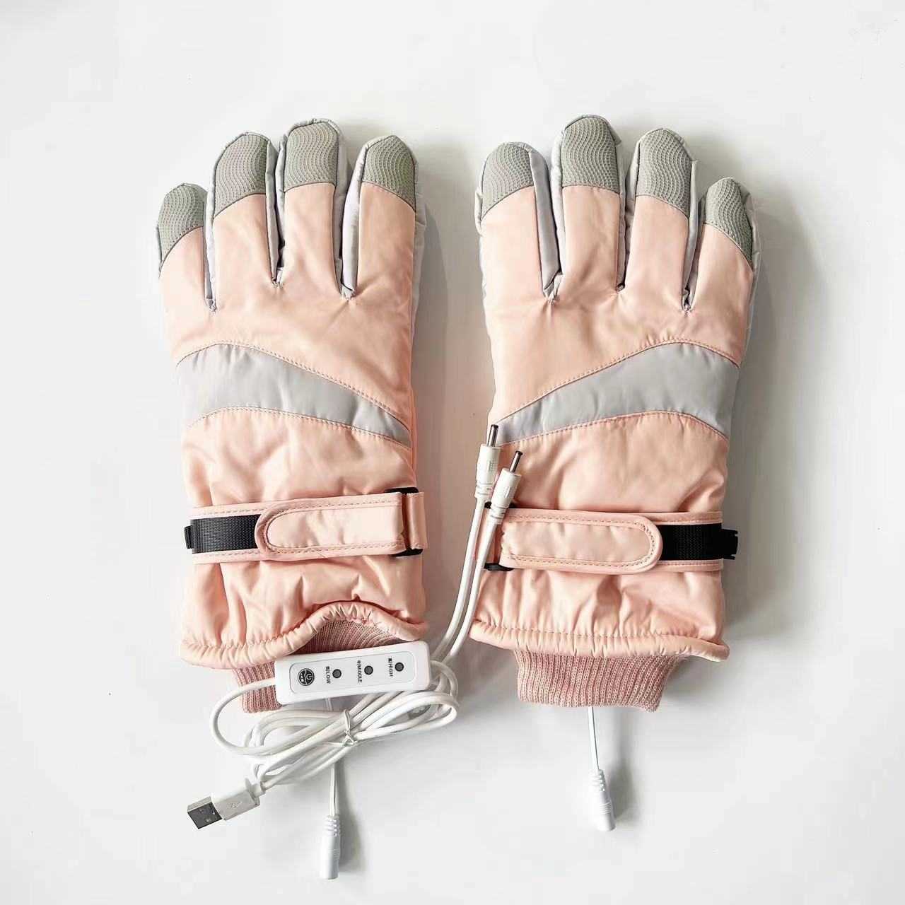 Heated Ski Gloves Usb Electric Heating Winter Outdoor Warm Touchscreen Waterproof Thickened Antislip Palm Direct H251017