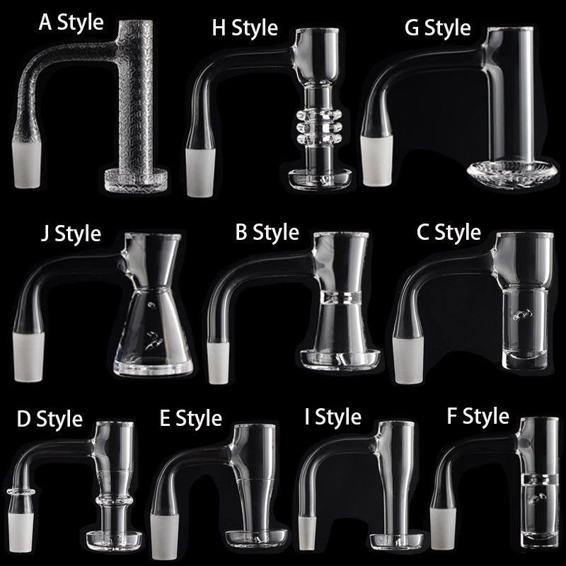 Full Weld Beveled Edge Splash Guard Sandblasting Control Tower Vortex Terp Slurpers Quartz Banger Terp Slides Quartz Nails