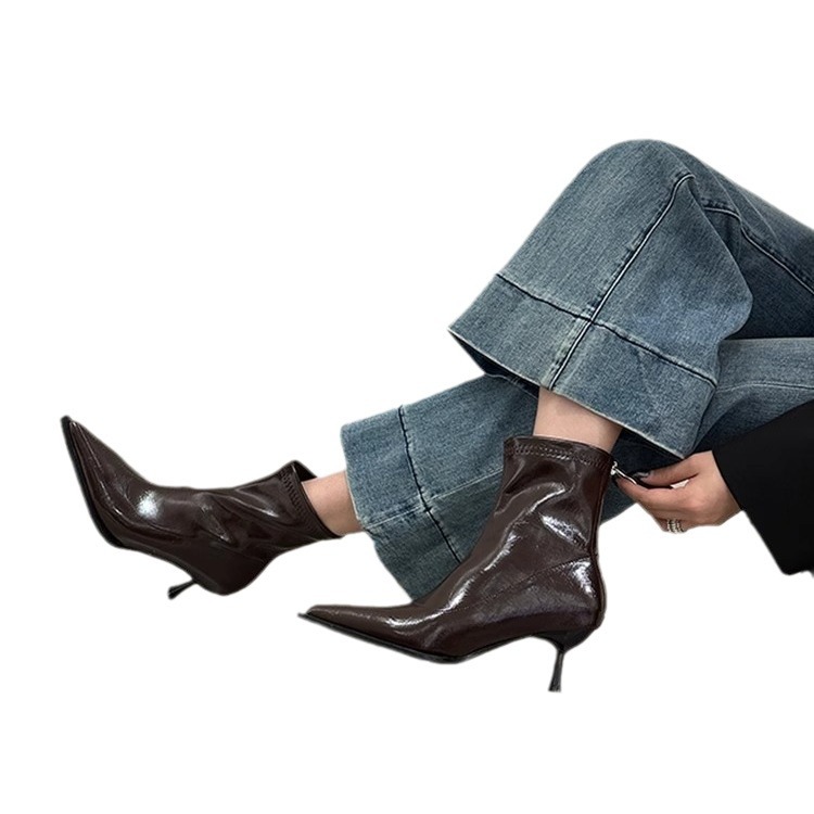 Hot new free shipping designer shoes for womens dress shoes black brown New Arrival Autumn/Winter Fur-lined Short Boots