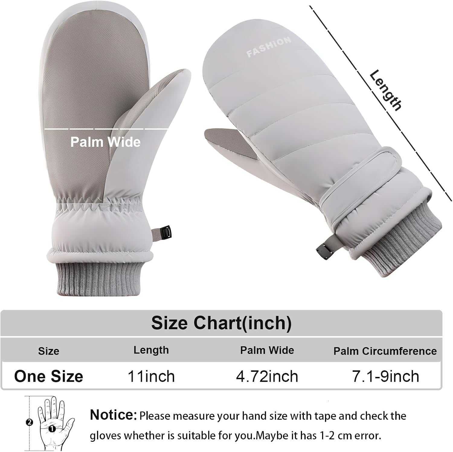 Winter Women Ski Mittens Waterproof Touch Screen Snow Mitts Anti Slip Warm Windproof Snowboard Gloves for Skiing Hiking Cycling Y260113