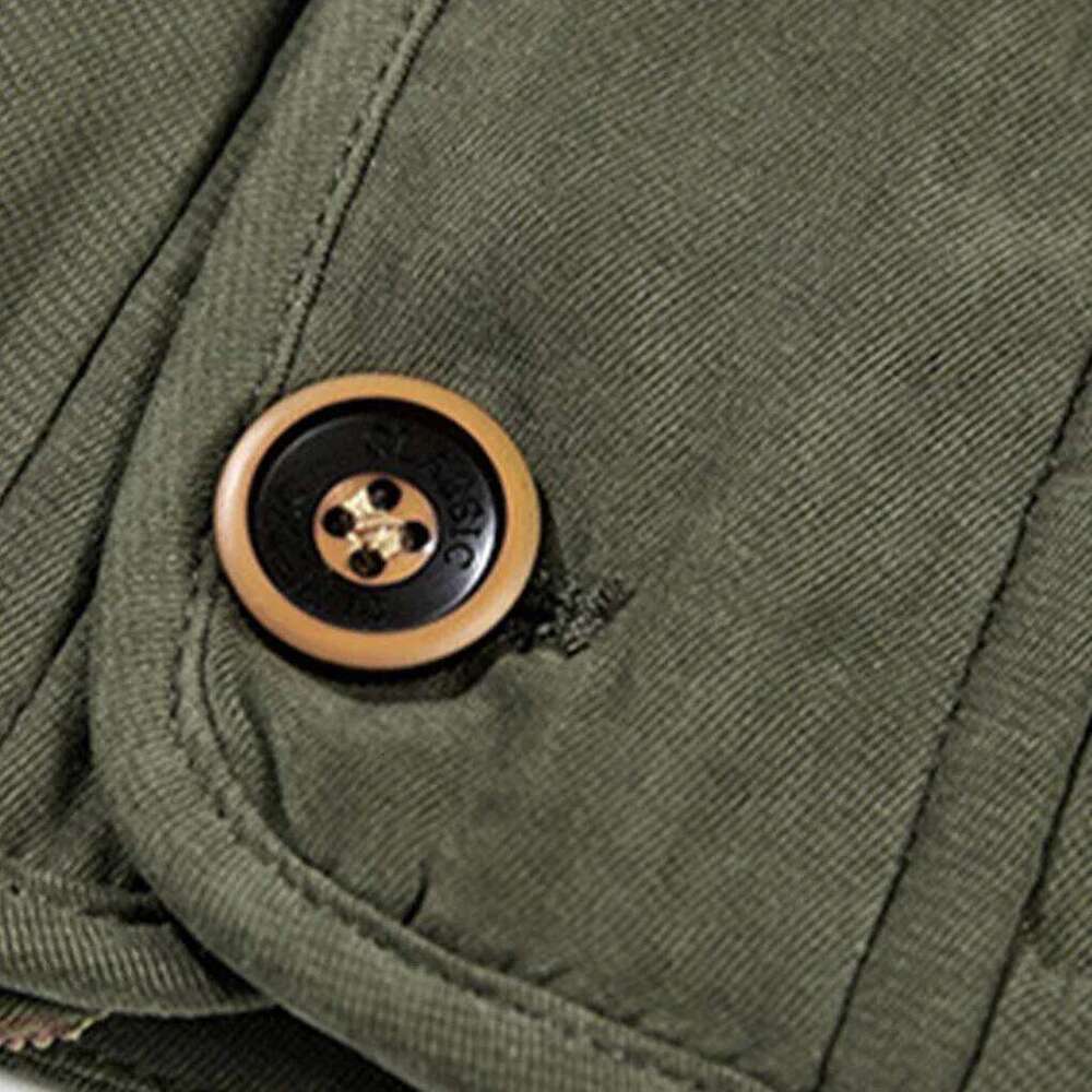 Thick Warm Padded Parkas Cotton Jacket Thick Casual Men's Parkas Winter Trend S-6XL Plus Size Outdoor Winter Jackets Men Down Cotton