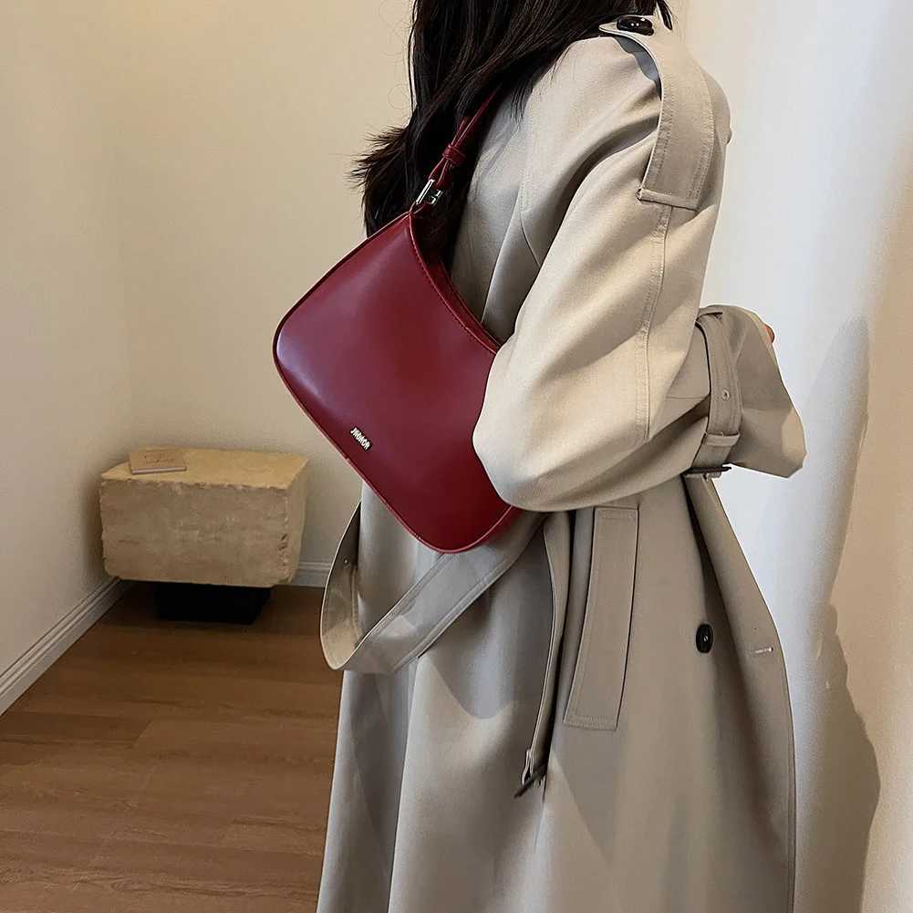 Large Capacity Wen Underarm Shoder Bags for Wens New Trendy Crossbody Bag PU Leather Designer Handbag Crossbody Sling Bag1 D251017