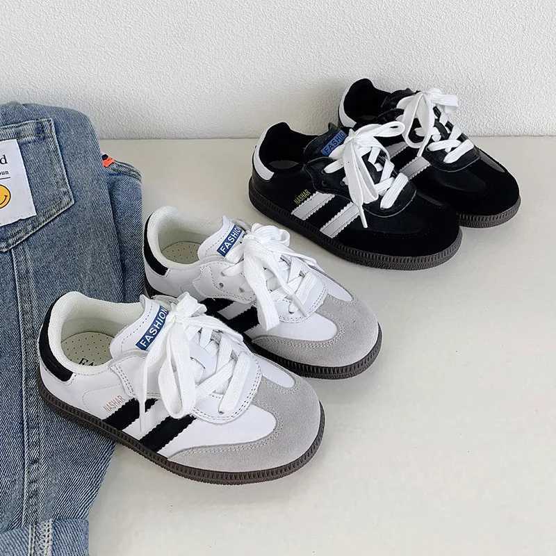 Children Boy Girl Leather Casual Walking Outdoor Running Training Shoes Toddler Kids Spring Summer Comfort Sports Tennis SneakerT251017
