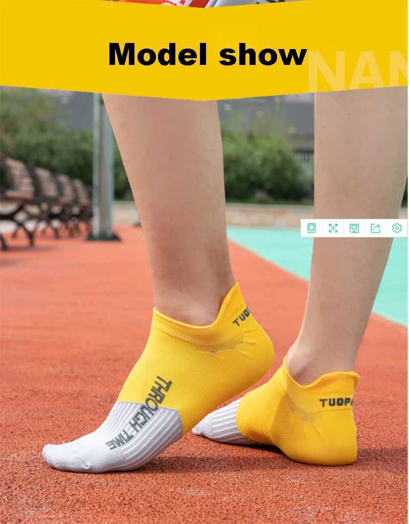 5 PairsLot Spring Summer Mens Sports Running Socks Protective Ankle Socks Thin Breathable Deodorant Fitness Short Socks 3844 C251017