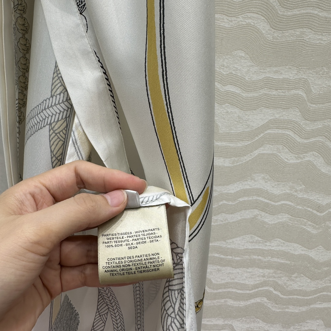 H brand designer silk dress Palefroi Remix Womens summer shirt casual business shirt office lady Fashion