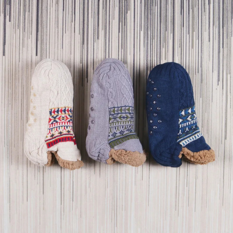Fall and Winter Floor Socks Home Warm Women Men Socks Snow Socks Sleep Carpet Socks Slippers Socks Men Nonslip Yoga Socks 2025 251017