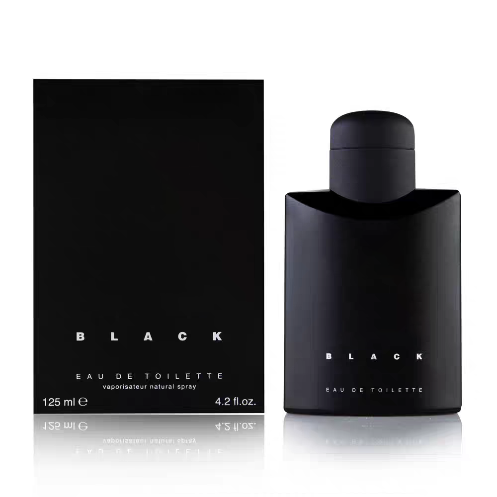 Black Mysterious Men's Eau De Toilette Fuqidiao EDT 125ml Long Lasting Smell Spray Cologne Good Quality Fast Shipping