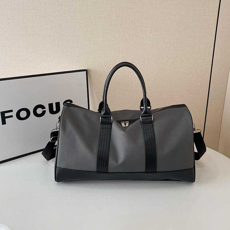 Large Capacity Travel Bag 2025 New Model Business Trip Travel Boarding Luggage Backpack Dry Wet Separation Sports Gym Bag for Men 250415