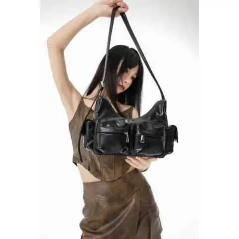 Wen Bag Luxury Y2K Allmah Casual Safari Style HighCapacity Shoder Bag Pures and Bags Crossbody Girls Bags1 D251017