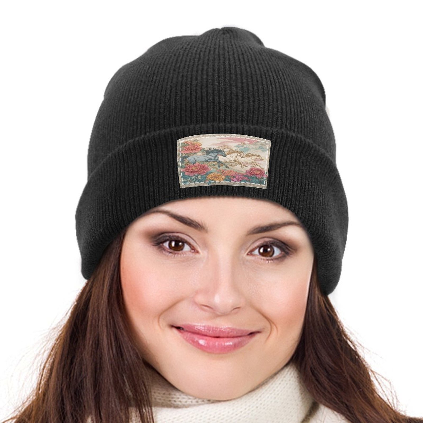 H Designer beanie hat beanie bonnet winter hat beanie luxury Horse striped pattern mens womens beanie winter skull cap bobble hat polo beanie H15