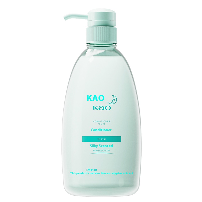 Kao Silky Scent Conditioner 550ml Triple Fragrance Notes for Long-Lasting Scent