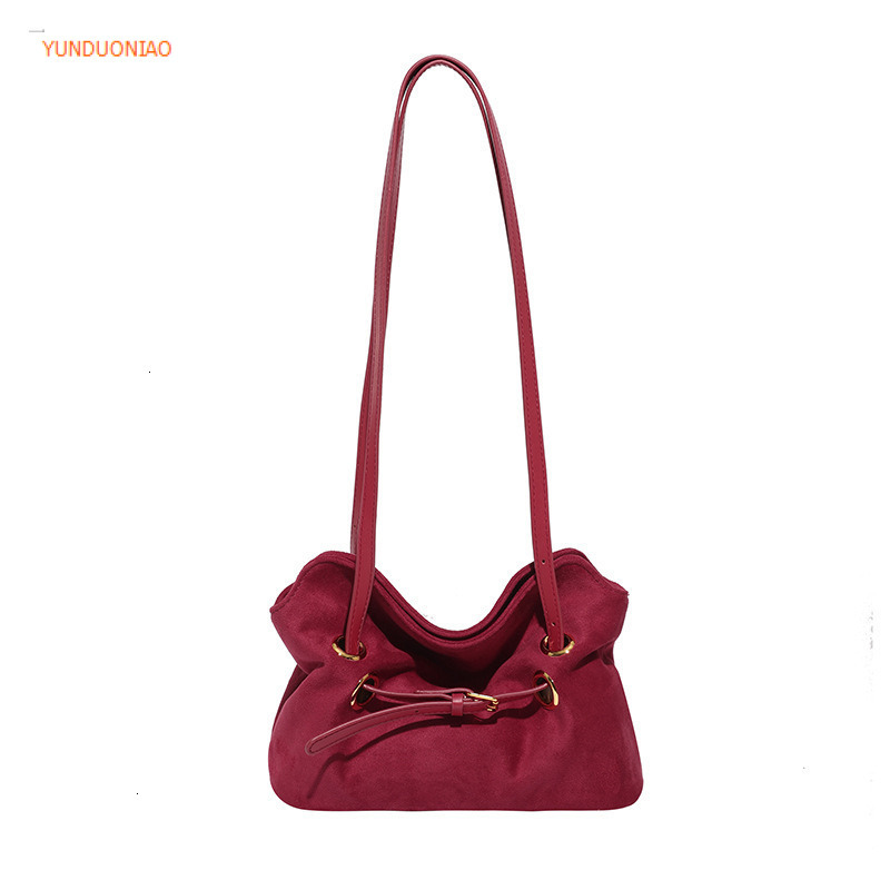 Autumn and Winter New Designer Bag Retro Style Underarm Bag Luxury Handbag New Simple Style Versatile Commuter Bag Women's Shoulder Bag