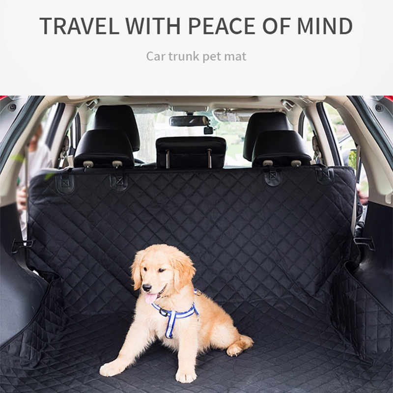 Pet car dog mat, trunk dog anti dirty seat cushion car universal waterproof mat medium and large dog isolation mat