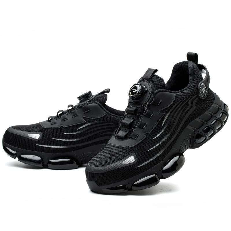 New Men Steel Toe Sneakers Indestructible Protective Boots Anti-Smash Anti-Puncture Work Safety Shoes
