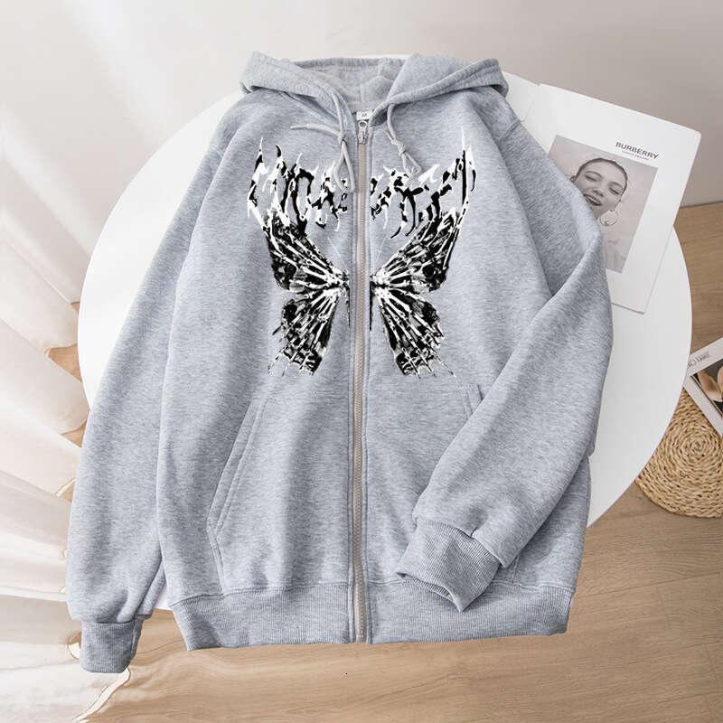 Men's Y2k Streetwear Zip-Up Hoodie With Random Graphic Print - Maroon Pullover, Regular Hine-Washable Jacket For Urban Fashion & Casual Attire, C