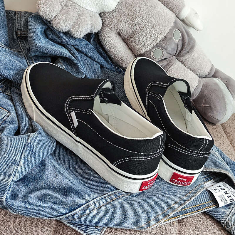 Dou Chuan Summer New New Men's Slip-On Breathable Canvas Couple Style Unisex Work Shoes