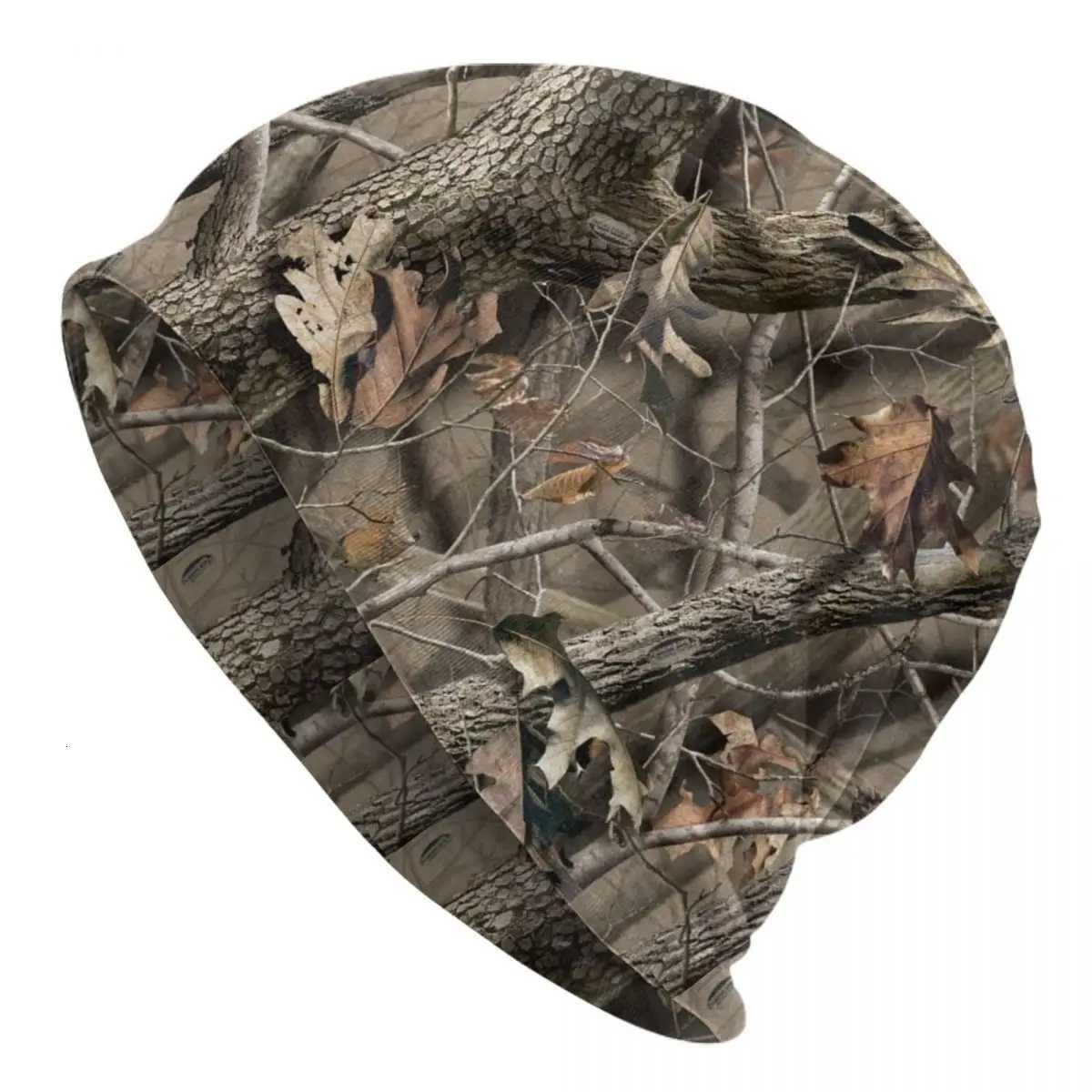 Real Tree Camouflage Caps Camo Goth Adult Ski Skullies Beanies Hat Spring Warm Dualuse Bonnet HatsXJ251017