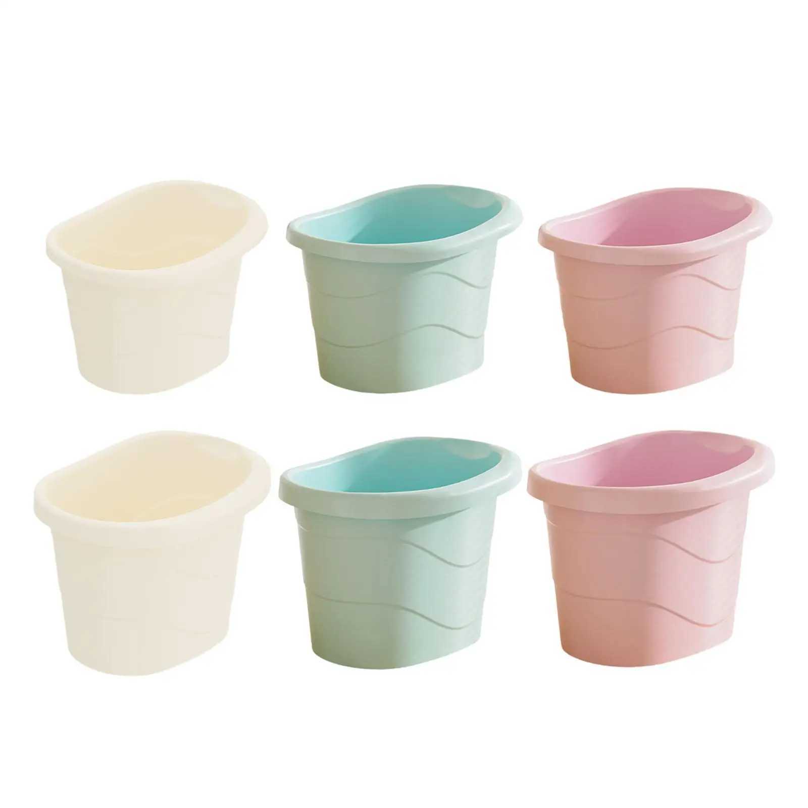 Baby Tub Bucket with Support Seat Non Slip Storage Baby Bath Tub for Newborn Z251017