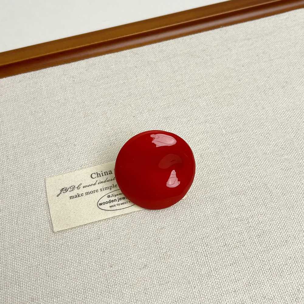 Vintage Irregular Round Colorful Enamel Dripping Oil Ring for Women Girls Exaggerated Trendy Finger Jewelry Gift Z251017