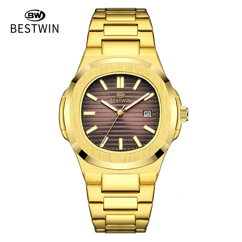 Men Business Watches Fashion Square Quartz Watch for Mens Clock With Calendar Reloj HombreWithout Box 250928