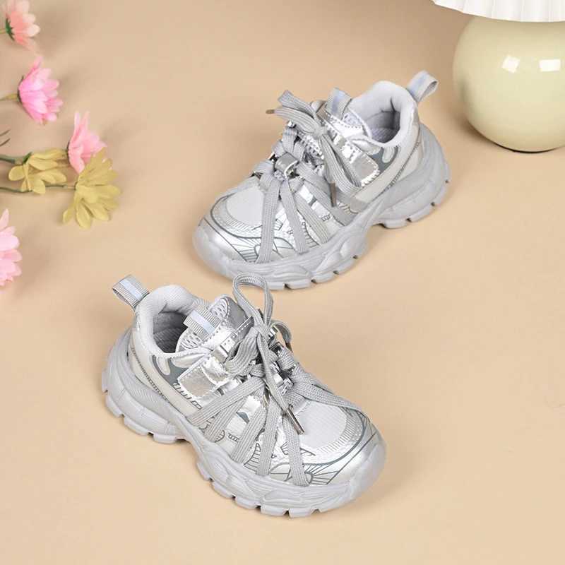 2025 New Children Basketball Sneakers Chunky Classic Boys Girls Causal Sports Shoes Versatile Trend Kids Fashion School SneakersT251017