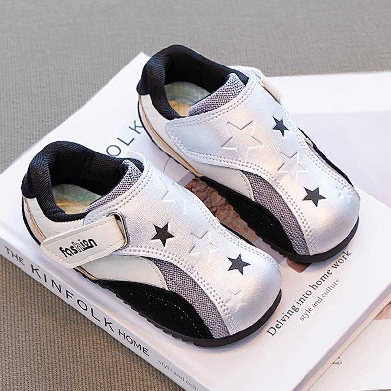 Boys Shoes Sneakers 2025 New Autumn Childrens Soft Sole NonSlip Sports Shoes Boys Big Kids Cool HighEnd Feel W251017