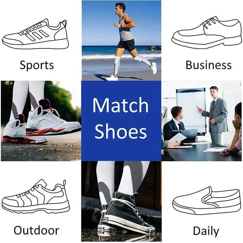Compression Socks Medical Varicose Veins Men Sports Socks Outdoor Cycling Running Tourism Elastic Socks Knee Blood Circulation C251017