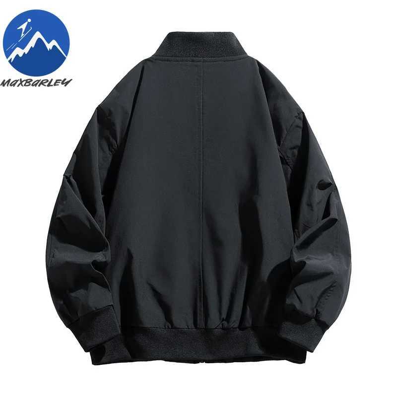 Maxbarley Plus Size Men Jacket Comfort Outdoor Camping Thickened Parkas Fashion Baseball Collar Travel Lightweight Winter Coat J251017