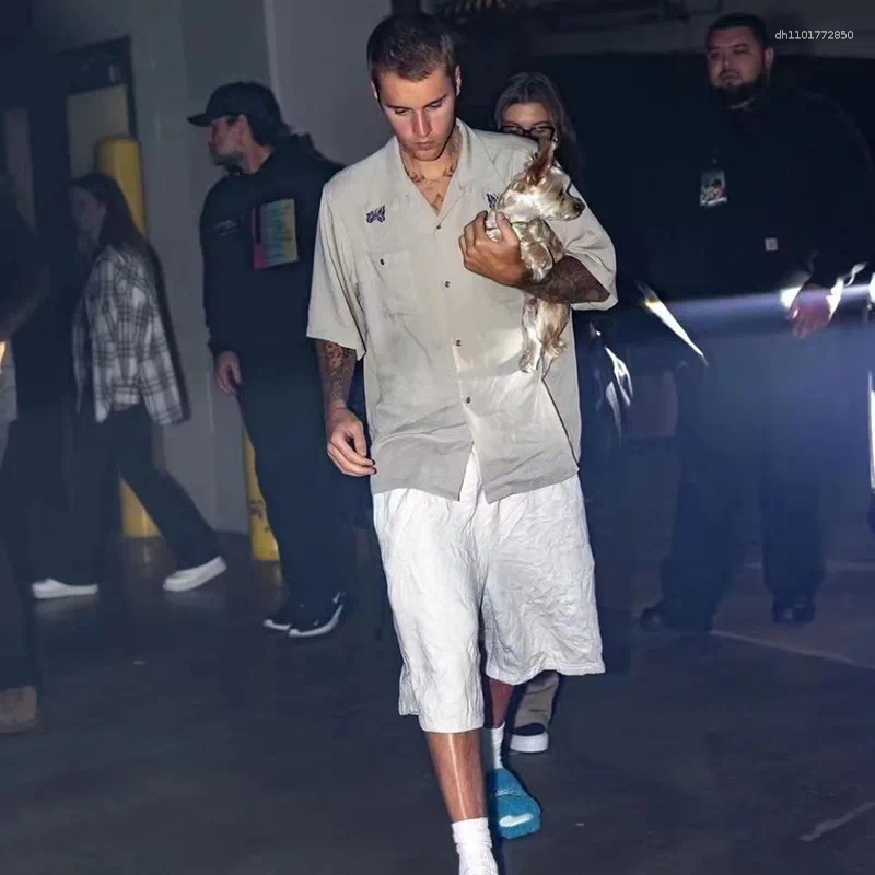 Men's T Shirts Loose Fit Embroidery Irt Ort Sve Youth Faion Cotton Casual Summer Outerwear For Men And Women