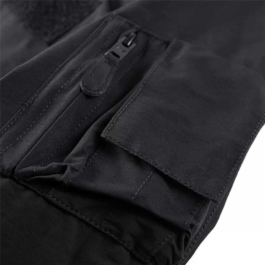 Bomber Jacket Men Techwear Cargo Jacket Spring Autumn Streetwear Baseball Jacket Coats Male Military Pilot Coat J251017