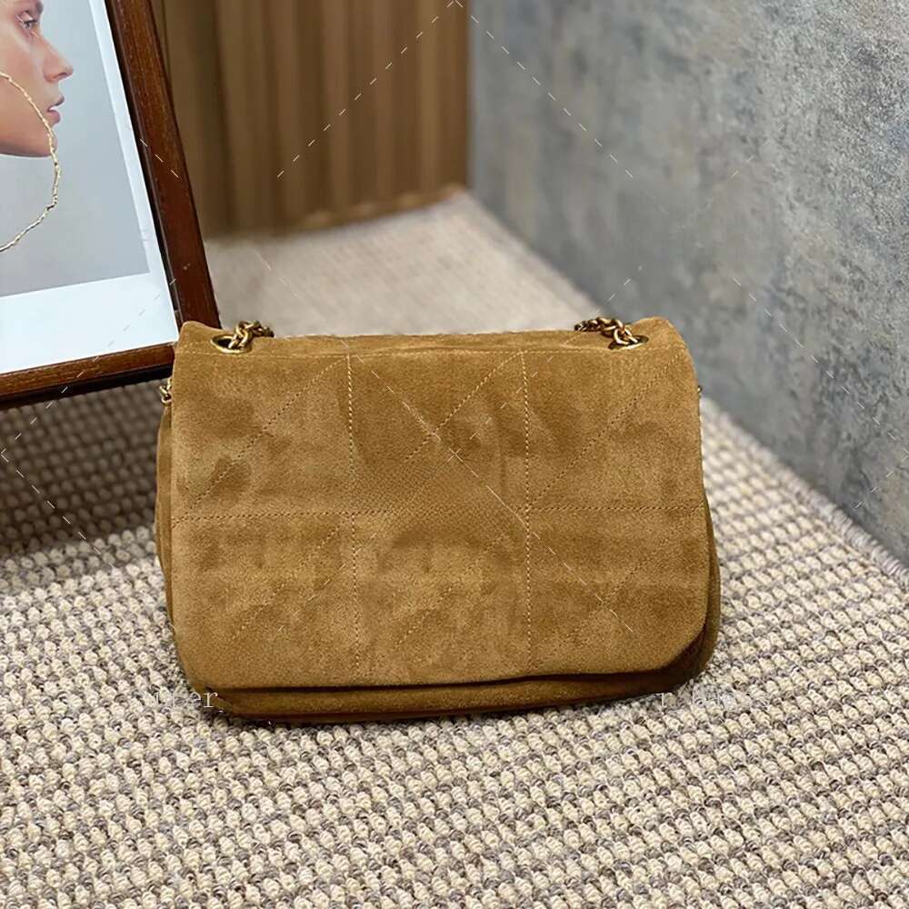 designer super shoulder 25cm crossbody suede chain bag Luxury Bag