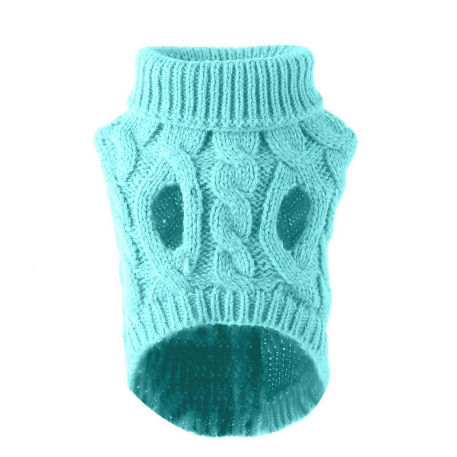 Dog Winter Clothes Knitted Pet Clothes For Small Medium Dogs Chihuahua Puppy Pet Sweater Yorkshire Pure Dog Sweater Ropa PerroW251017