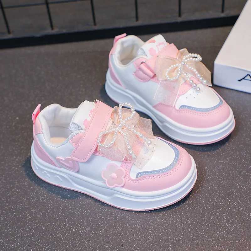 Girls Athletic Shoes Lightweight Princess Casual Sneakers Non Slip Soft Sole Toddler Kids School Tennis Fashion Shoes for GirlsT251017