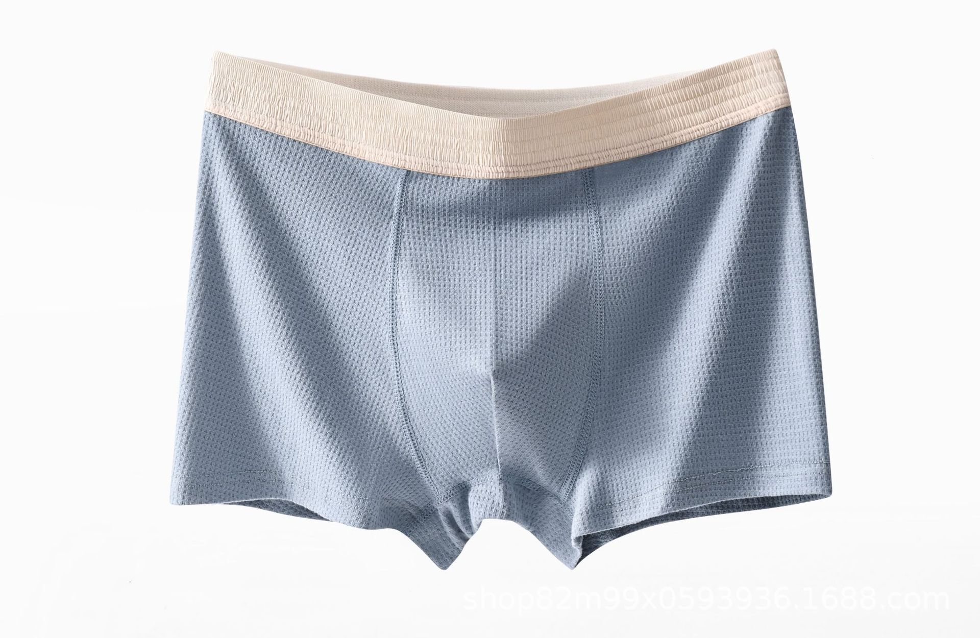 5 Pcs Pure Cotton Graphene Antibacterial Men's Boxer Shorts Breathable Boxer Briefs Men's Underpants