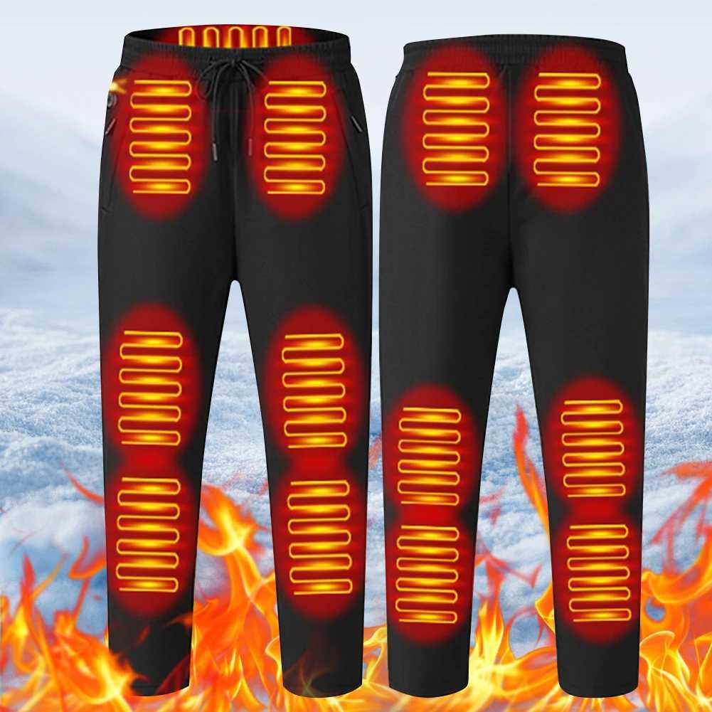 Winter Electric Heating Trousers for Men Women Heated Hiking Pants 12 Heating Zone Ski Wear Heater Sport Thermal Motorcycle Pant H251017
