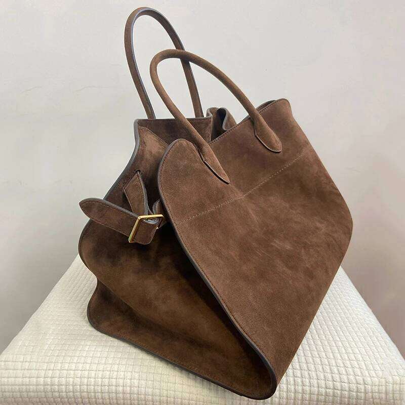 Tote Women s New Autumn and Winter High end Niche Design Large capacity Shoulder Bag Retro Commuter Handbag