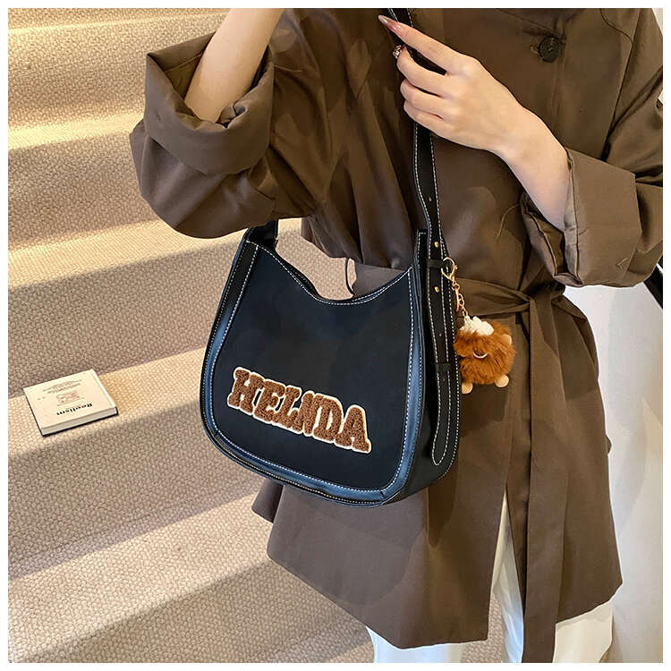 Super Popular Niche Matte for Women Designer Bags 2024 New Autumn Winter Versatile Crossbody Single Shoulder Underarm Bucket Bag
