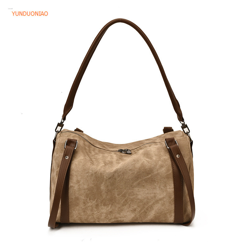 Autumn and winter new designer bag Boston bag large capacity women's shoulder bag fashion trend women's crossbody bag luxury handbag