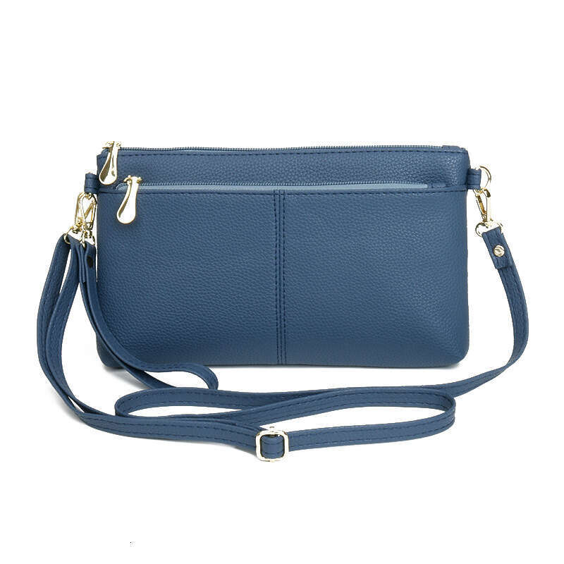 Elegant Crossbody Women, Simple Zipper Square Fashionable Clutch Bag, Dual-use Small for Middle-aged and Elderly, Shoulder Bag