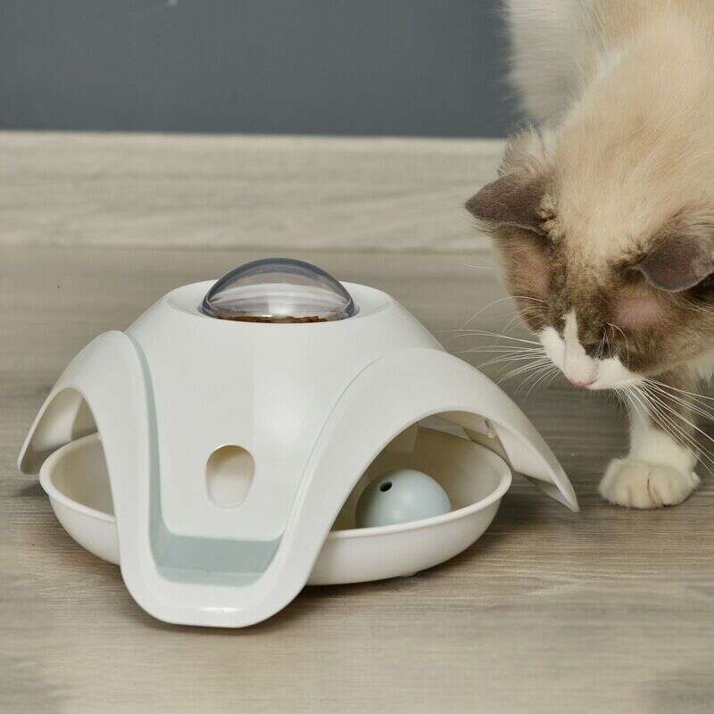Pet leakage toy slow food bowl dog feeder puzzle cat carousel UFO tease cat ball pet toy