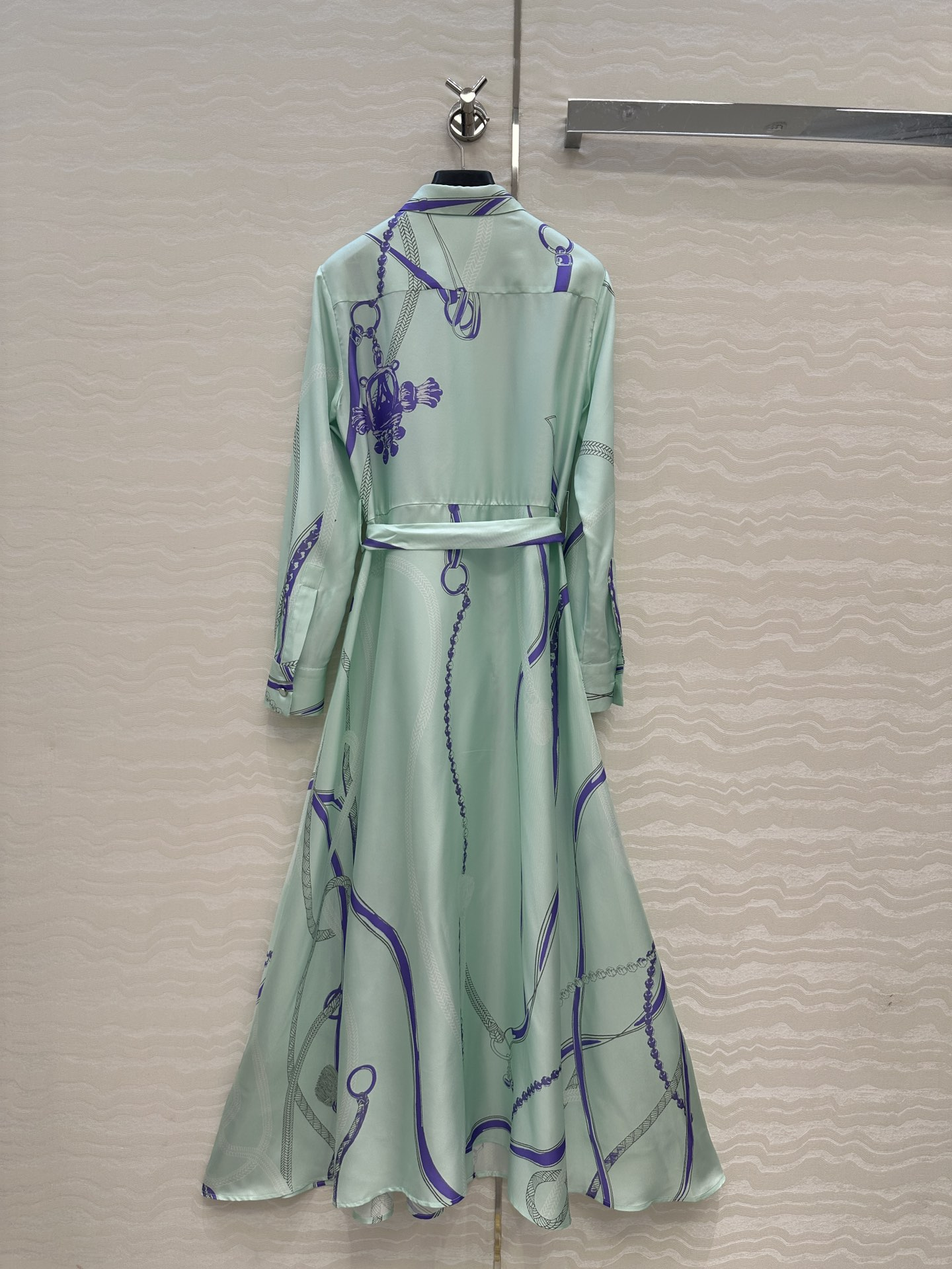 H brand designer silk dress Palefroi Remix Womens summer shirt casual business shirt office lady Fashion OOTD