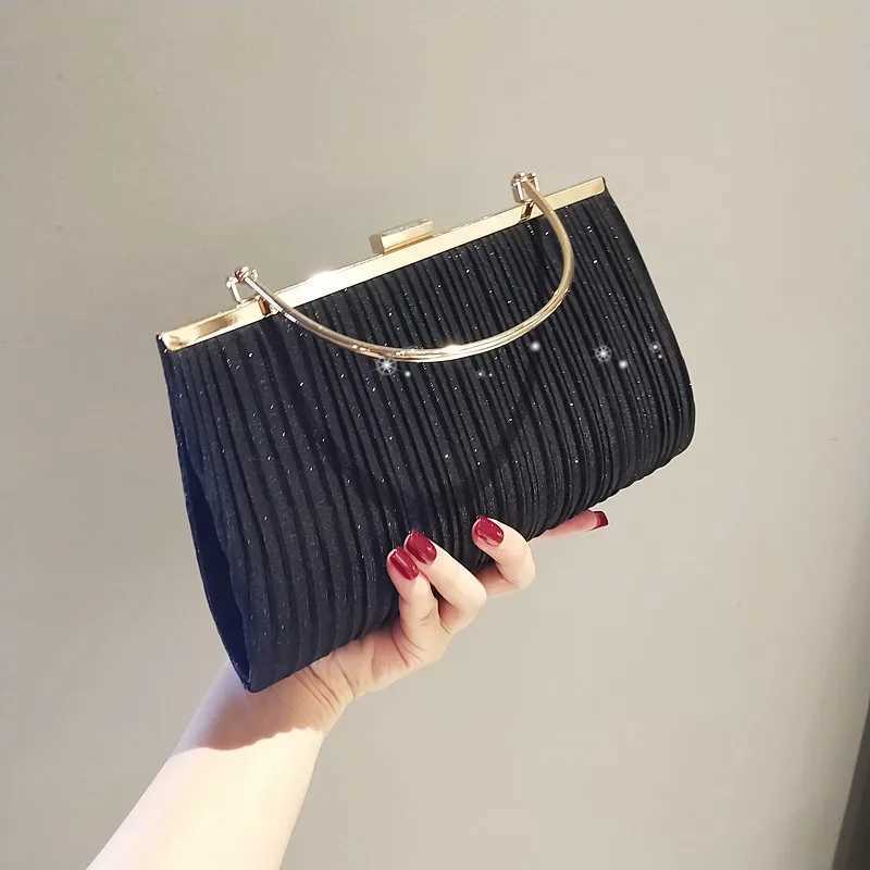 Lady handbag Luxury Apricot evening clutch Party chain Shoulder bag Lady sequins wedding change bag Z251017