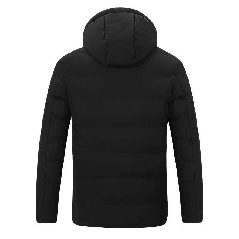 Electric Heated Jackets Outdoor Vest Coat USB Long Sleeves Electric Heating Hooded Jackets Warm Winter CoatThermal Clothing H251017