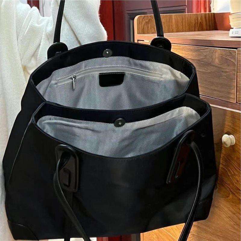 High-End Tote Bag for Women, Autumn 2024 New Nylon Single Shoulder Crossbody Designer Bags Bag, Large Capacity Casual Handbag