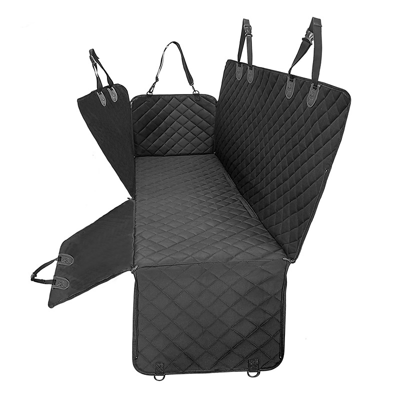 Pet car seat cushion, rear seat dog anti dirt and anti bite seat cushion, rear car safety seat dog ride artifact