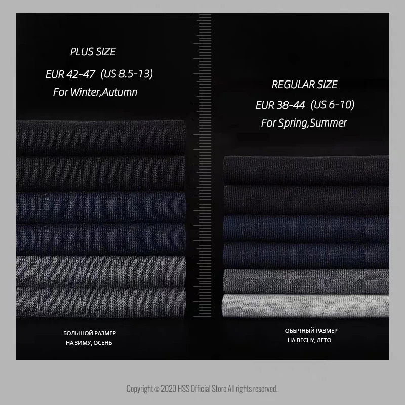 10PairsLot Business Mens Cotton Socks Style Black Casual Socks Soft Breathable Summer Winter Long Socks Plus Size 714 251017